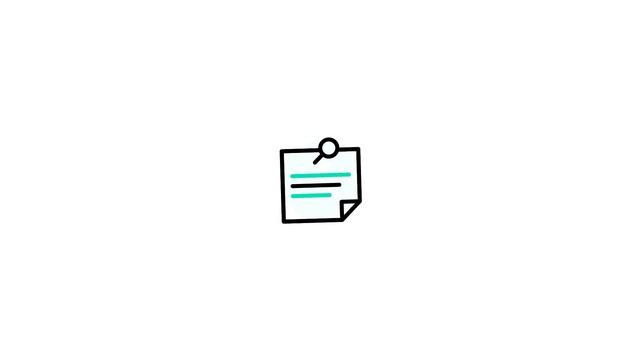 Note icon Lottie JSON animation смотреть онлайн