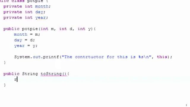 Java Programming Tutorial 42 toString смотреть онлайн