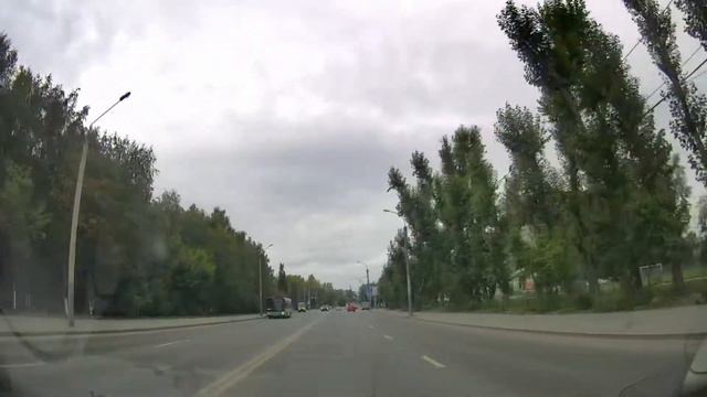 Поездка на автомобиле из Боровского в Тюмень/Traffic from Borovskiy to Tyumen смотреть онлайн