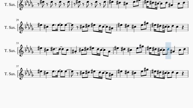Tenor Sax Sheet Music: How to play Stolen Dance by Milky Chance смотреть онлайн