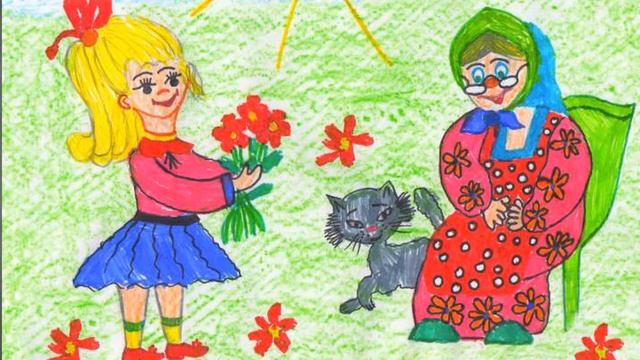 СТИХИ для моих маленьких друзей. Про улыбку. (Тина АНСАРОВА) смотреть онлайн
