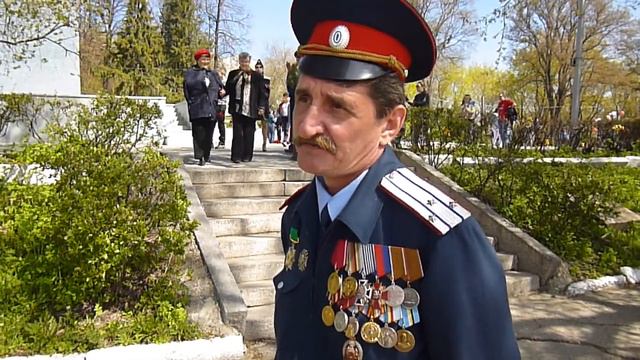 Атаман станицы «Арское» Вячеслав Петров о празднике Победы смотреть онлайн