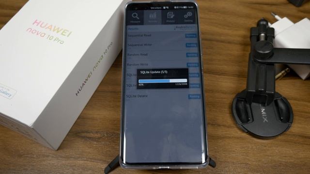 HUAWEI Nova 10 Pro Androbench Test смотреть онлайн