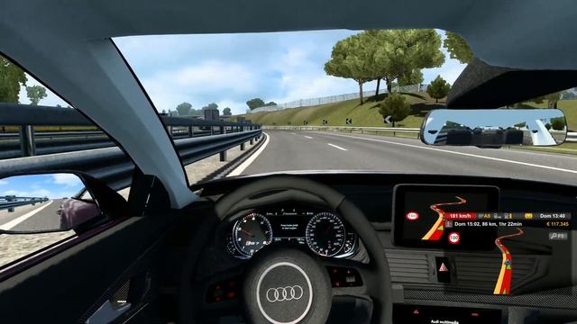 Euro Truck Simulator 2 - 1.47(Audi RS7 SportBack)(Mod) смотреть онлайн