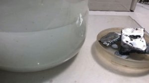 Аффинаж серебра из хорошего материала. Цементация на цинк.