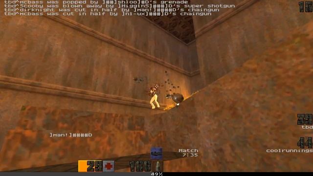 Quake2 - tbd vs RUN - NADML DRAFT IV RR6 - q2dm5 - POV Scooby смотреть онлайн