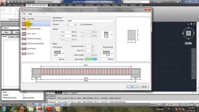 02-01 l Define Beams l Learn Autodesk®AutoCAD Structural Detailing®l Concrete Model смотреть онлайн