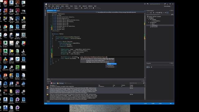 Revit API C# Select Elements смотреть онлайн