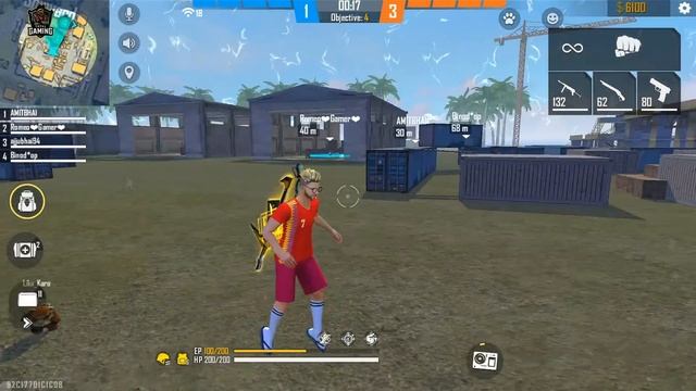 BINOD OP and AJJUBHAI NO INTERNET PRANK IN CLASH SQUAD - GARENA FREE FIRE смотреть онлайн