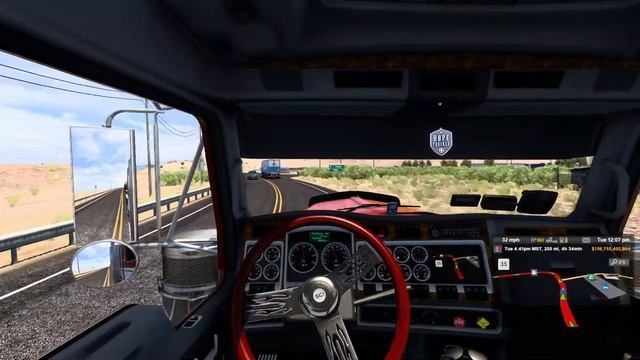 Remake video on Kriechbaum's Cummins N14 with better FPS (1.42) | American Truck Simulator смотреть онлайн