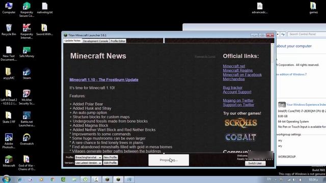 how to activate JVM arguments in the new minecraft version work смотреть онлайн