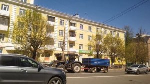 20 маршрут автобуса. 20.05.2022 год. Тверь.