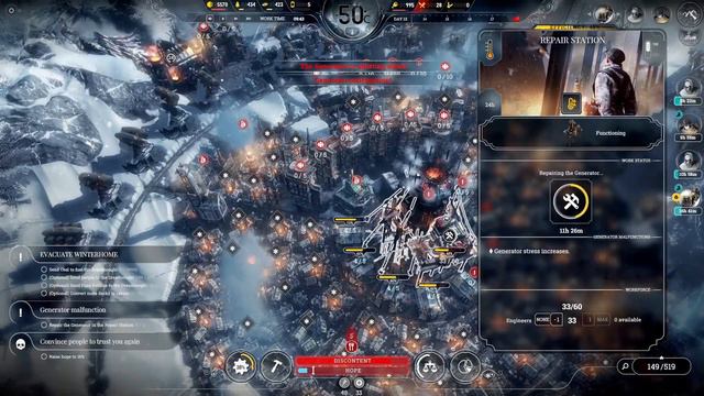 [Extreme] The Fall of Winterhome | Frostpunk Part 06 смотреть онлайн