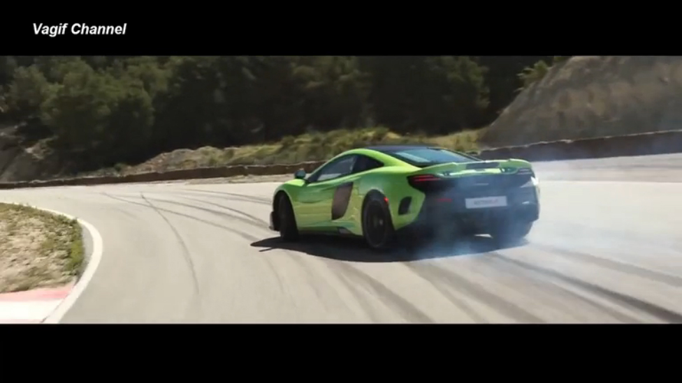 McLaren 675LT Drifting Epic 2015 Vagif Channel смотреть онлайн