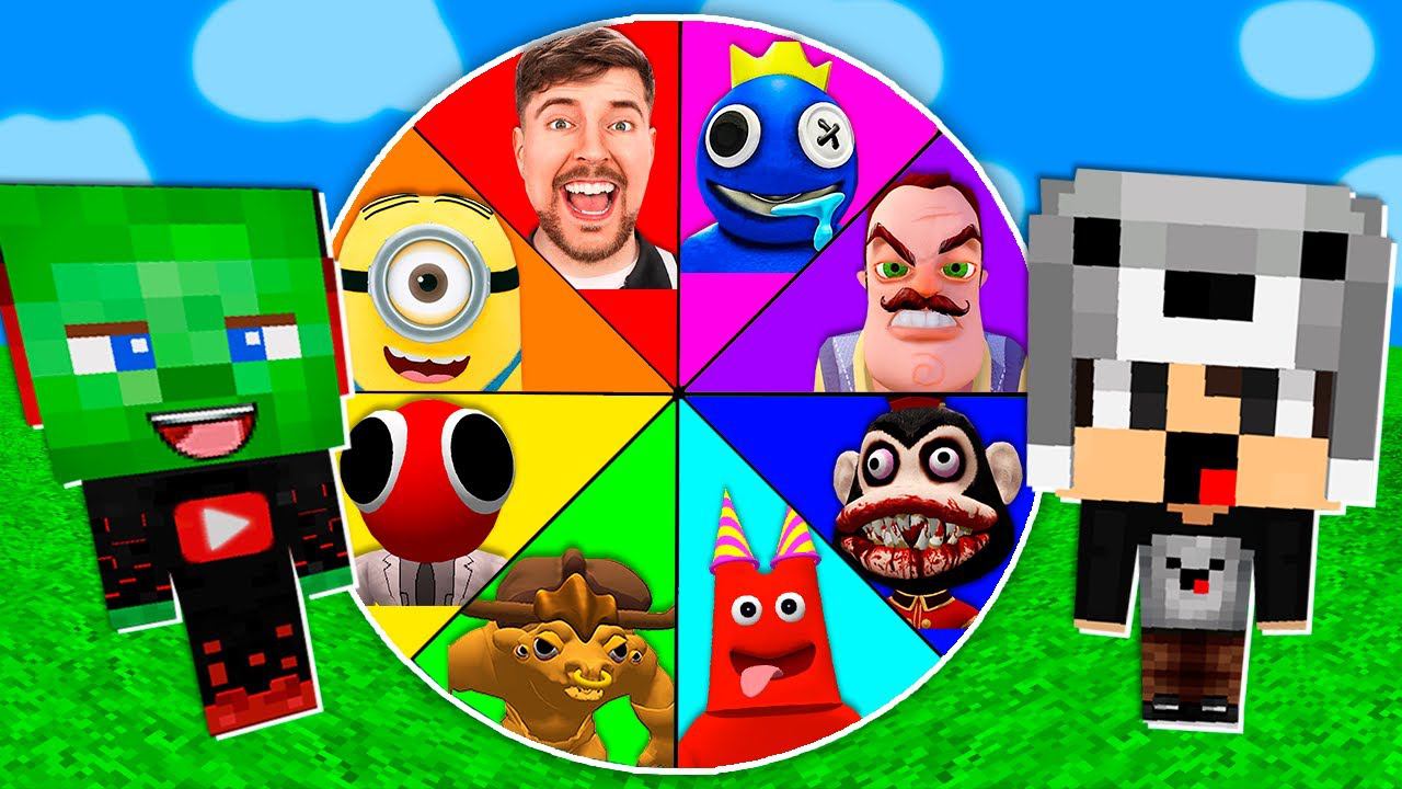 ЗОМБАК НАШЕЛ КОЛЕСО ФОРТУНЫ В МАЙНКРАФТ смотреть онлайн