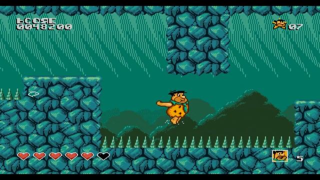 Прохождение игры: Флинстоуны.СЕГА. The Flintstones.SEGA. смотреть онлайн