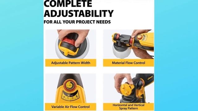 Wagner Spraytech FLEXiO 590 Handheld HVLP Paint Sprayer смотреть онлайн