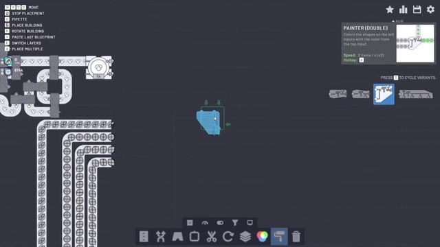 Shapez.IO | Level 24 | Strange Compass Shape