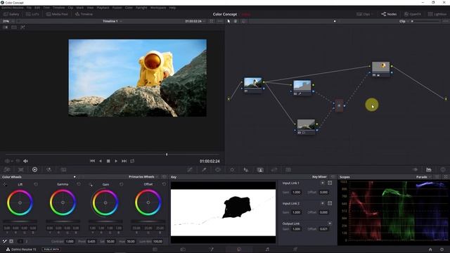 Giáo trình Davinci Resolve - BÀI 7 Node extension смотреть онлайн