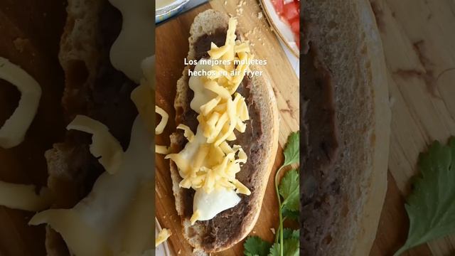Los mejores molletes hechos en air fryer! #molletes #airfryerrecipes #freidoradeaire смотреть онлайн