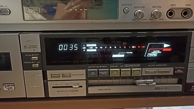 Запись кассеты для тестов на деке Akai GX7 смотреть онлайн