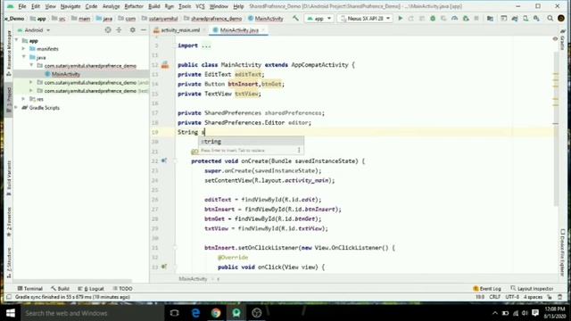 how to use shared preferences in android application (hindi) смотреть онлайн
