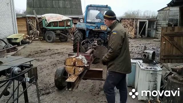 Продолжение ремонта.Дровокол своими руками.Купила ветчинницу. смотреть онлайн