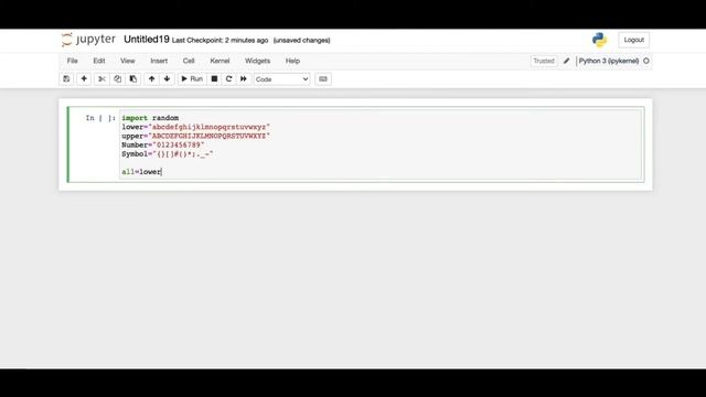 python project2| Random password generator смотреть онлайн