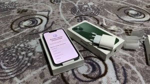 Распаковка IPhone 13 Green !!!