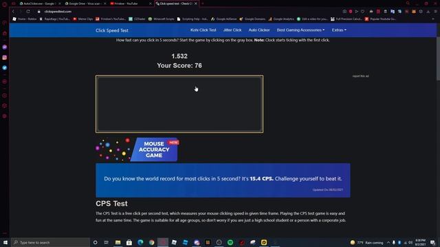 How To Get An Auto Clicker | PC and Android | 2021 смотреть онлайн