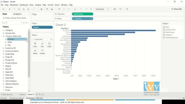 Context Filters | How to Perform Context Filters in Tableau | Tableau Tutorial | Vani Agarwal смотреть онлайн