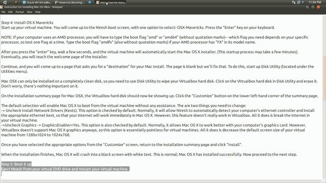 Installing OS X Mavericks On Virtualbox And Getting Fullscreen смотреть онлайн