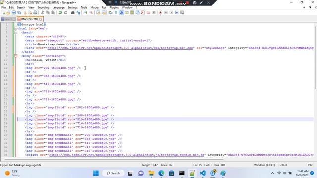 BOOTSTRAP 5 IMAGES смотреть онлайн