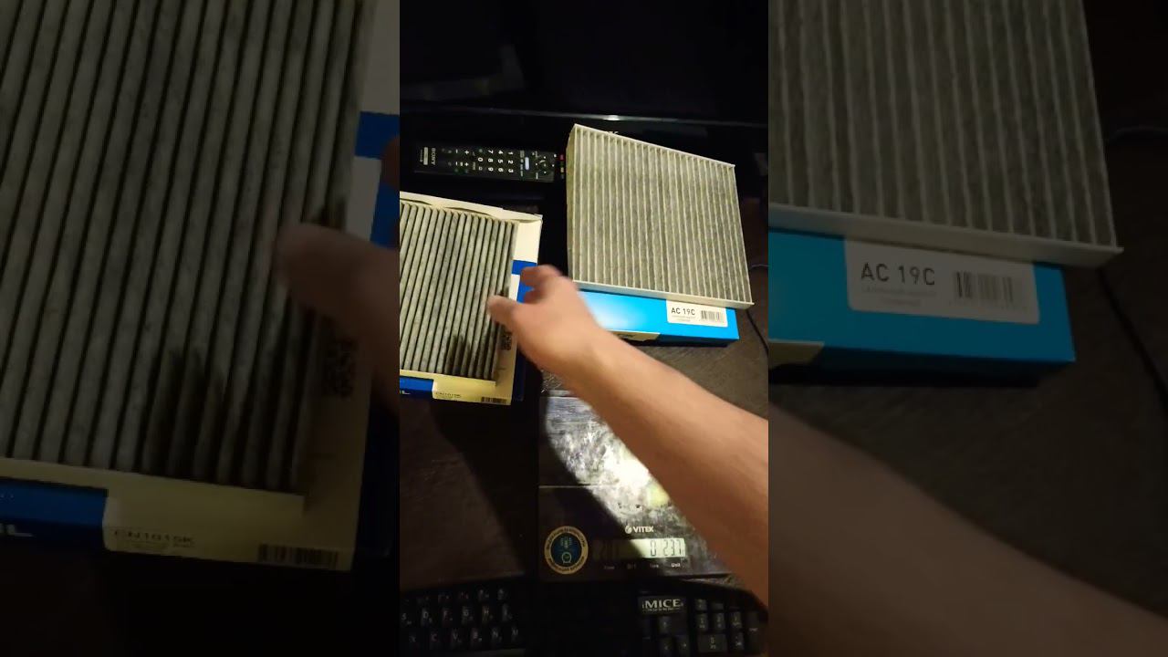 Сравнение угольных салонных фильтров Нордфил и Сибтек для Киа Церато / Рио / Спортедж смотреть онлайн