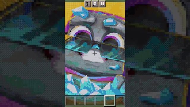 Создал аву руды в майнкрафт? #игры #minecraft #шортс #майнкрафт #картина #подпишись #руда #аватарка смотреть онлайн