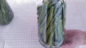Маринованная зелёная фасоль. Кисленькая хрустящая.? Турецкая кухня