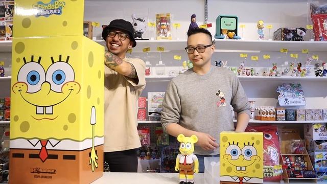 Spongebob Squarepants 100% 400% and 1000% Bearbricks!! - Unboxed EP56 смотреть онлайн