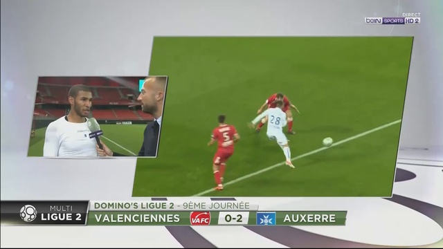Valenciennes-Auxerre Les 2 Buts