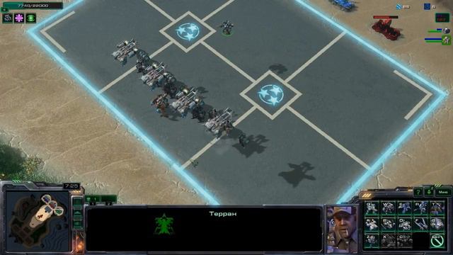 Терран. Пехота и Медэваки. Desert Strike HotS #2 [StarCraft 2] смотреть онлайн