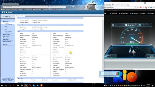 TP-Link TL-ER5120 Overloading