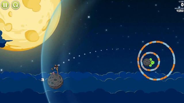 Angry Birds Space прохождение (25-30 уровни) Pig Bang (часть 3) смотреть онлайн