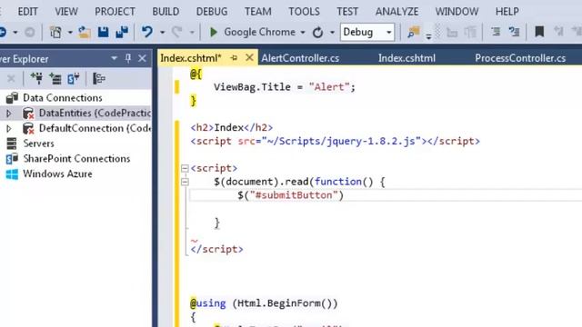 JQuery Alert Box in Asp.net MVC смотреть онлайн