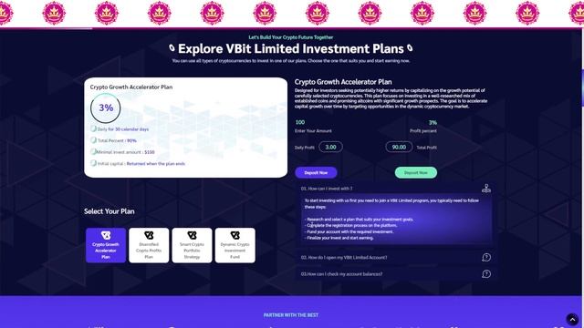 [VBit Limited] Earn 4%-5% Per Day | Live Deposit | Principal Return смотреть онлайн