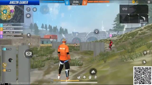 CS RANQUEADO 4X4 COM INSCRITOS ???O melhor do Free Fire ta ON Andzin Gamer ? смотреть онлайн