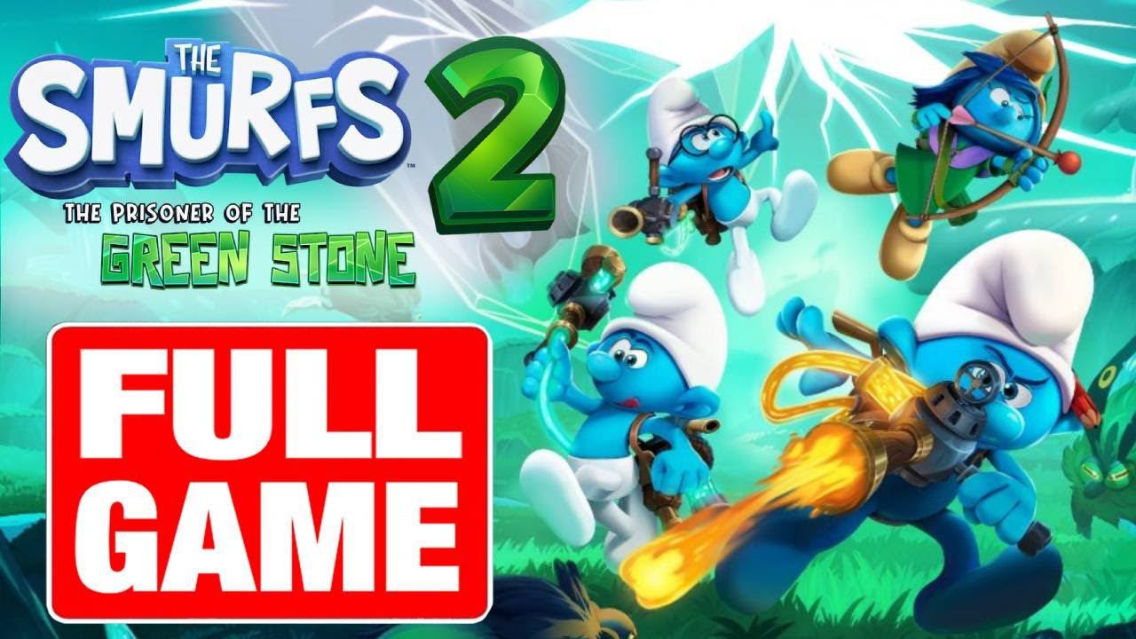 The Smurfs 2: The Prisoner of the Green Stone - Walkthrough Full Game Longplay смотреть онлайн