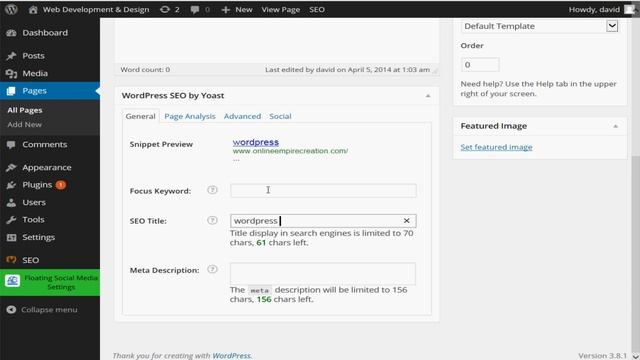 Search Engine optimization for WordPress Websites смотреть онлайн