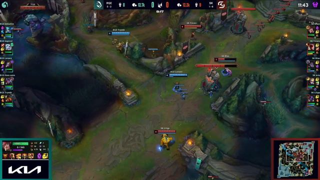 RGE vs SK | Неделя 4 День 1 | 2021 LEC Летний сплит | Rogue vs. SK Gaming смотреть онлайн