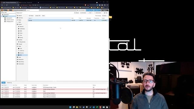 ZFS Raid 10 Storage in Proxmox 7 [Proxmox Tutorial - ZFS Storage Basics - Part 2] смотреть онлайн