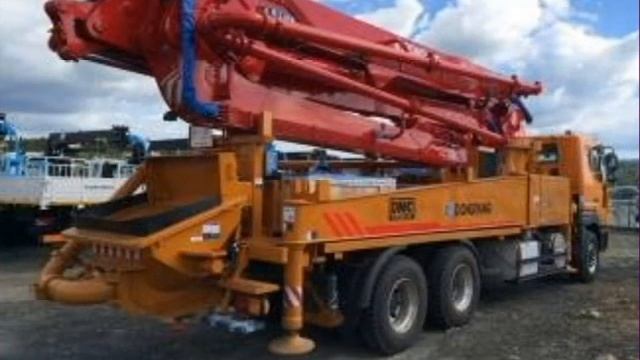 Автобетононасос 55м DongYang DMC-55M DAEWOO NOVUS EVRO-V / concrete pump truck смотреть онлайн