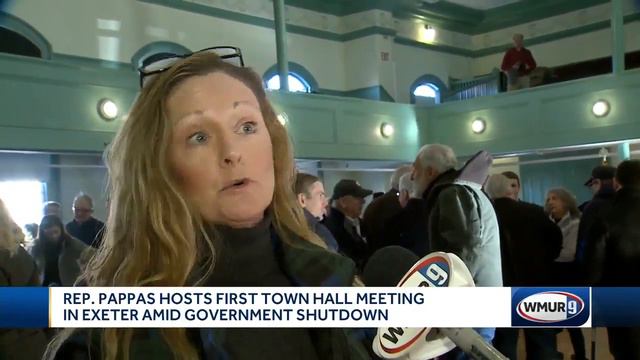 Pappas hosts first town hall meeting amid government shutdown смотреть онлайн